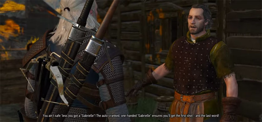The Armorer from Midcopse in The Witcher 3