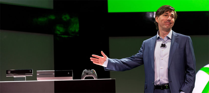 Don Mattrick Presenting the Xbox One