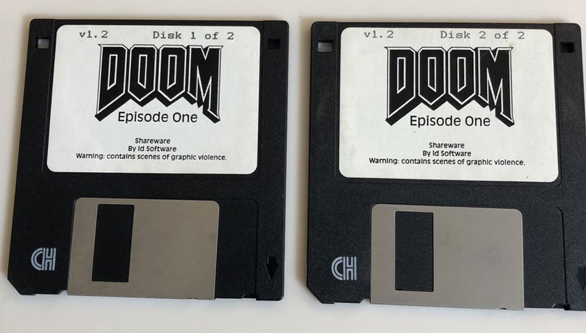 Doom Shareware Floppies