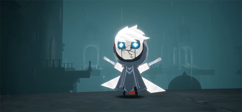 Screenshot of the Protagonist of Blue Fire