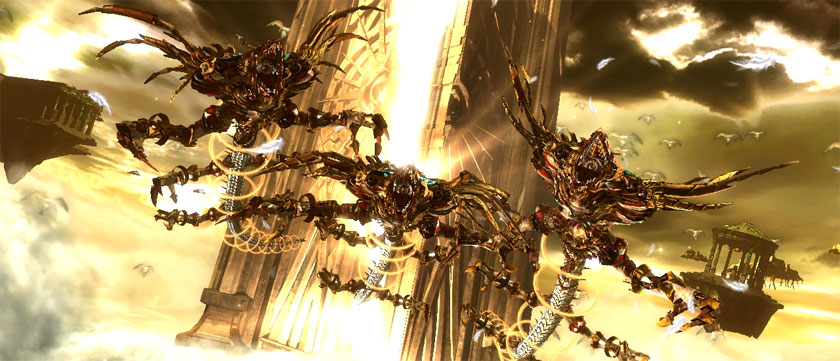 Angelic foes in Bayonetta