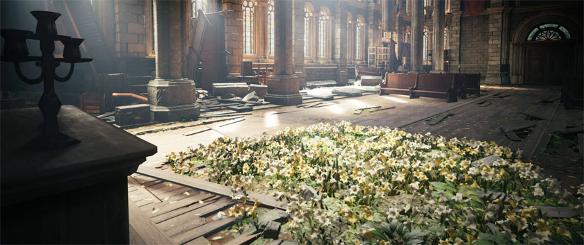 Aerith's Church in the Final Fantasy VII Remake