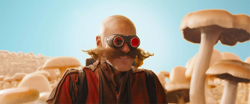Jim Carrey finally looks like Dr. Robotnik at the film's conclusion